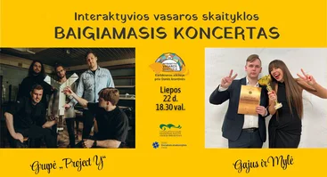 Interaktyvios vasaros skaityklos baigiamasis koncertas