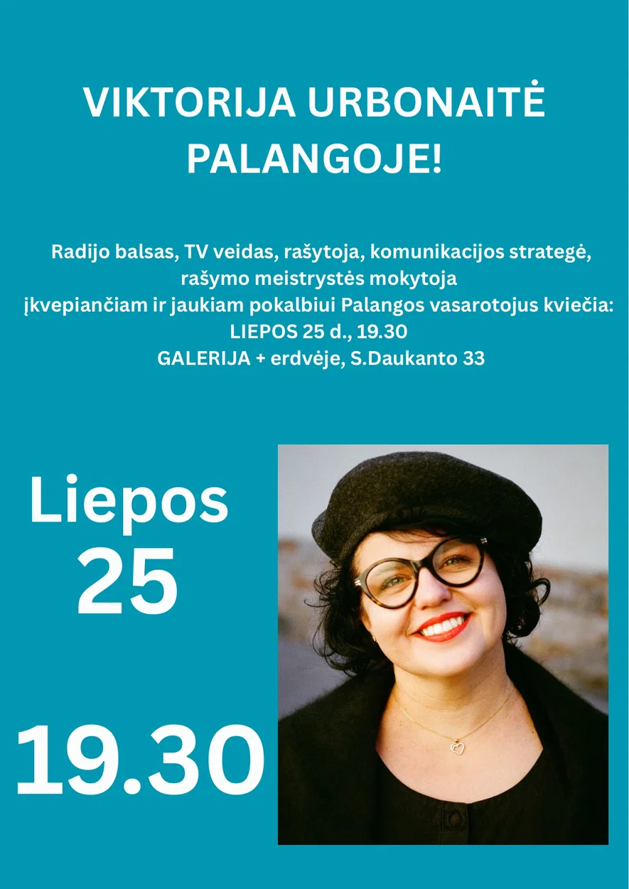 Vakaras su VIKTORIJA URBONAITE Palangoje