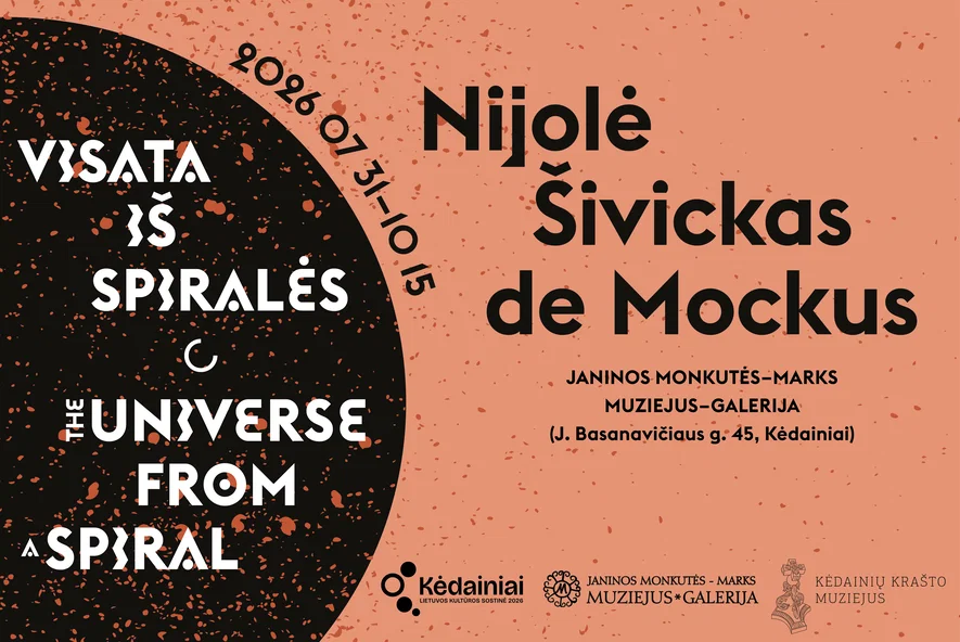 Paroda „Nijolė Šivickas de Mockus. Visata iš spiralės“