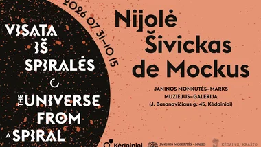Paroda „Nijolė Šivickas de Mockus. Visata iš spiralės“