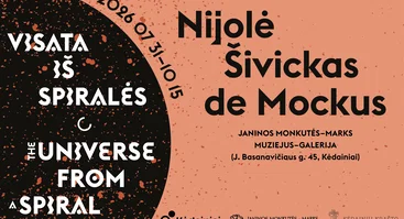 Paroda „Nijolė Šivickas de Mockus. Visata iš spiralės“
