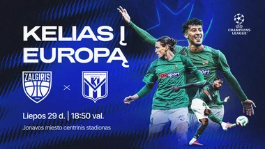 Kelias į Europą: „Kauno Žalgiris“ - „Klaksvik“ (Farerų Salos)
