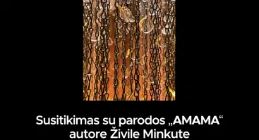 Parodos „AMAMA“ uždarymas | Susitikimas su autore Živile Minkute