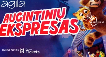 AGILA X ARLEKINAS: animacinis filmas „Augintinių ekspresas“
