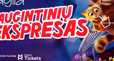 AGILA X ARLEKINAS: animacinis filmas „Augintinių ekspresas“