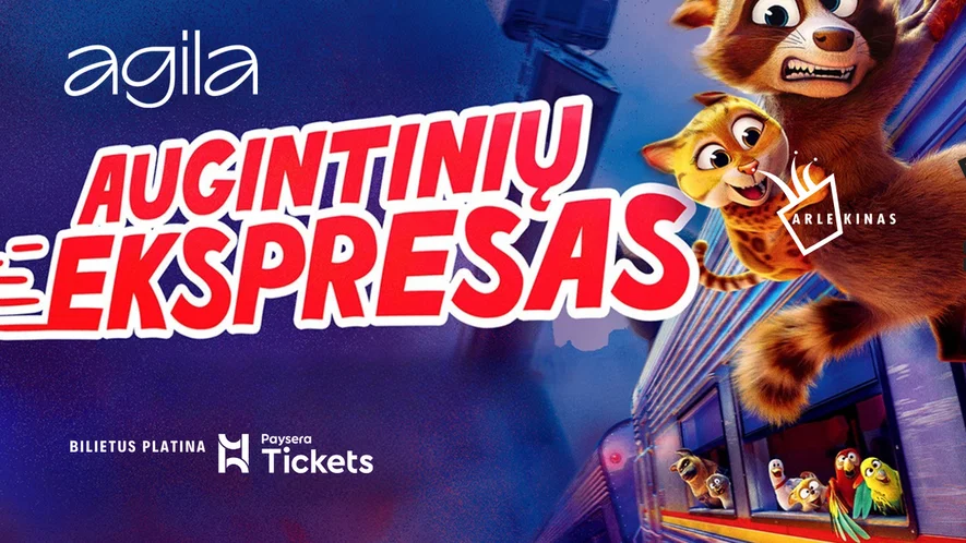 AGILA X ARLEKINAS: animacinis filmas „Augintinių ekspresas“