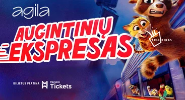 AGILA X ARLEKINAS: animacinis filmas „Augintinių ekspresas“