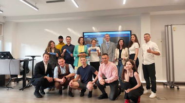 323-asis klubo Toastmasters Kaunas viešojo kalbėjimo renginys