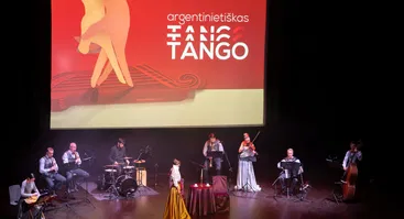 Teatralizuotas koncertas „Tangomanija iš Argentinos“