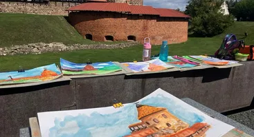 Kūrybinė pavasario stovykla "Jaunasis dailininkas" 7-14m. vaikams 