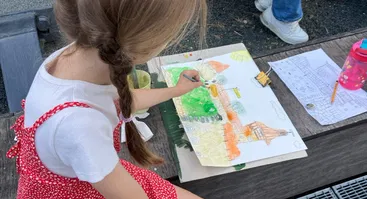 Kūrybinė pavasario stovykla "Jaunasis dailininkas" 7-14m. vaikams 