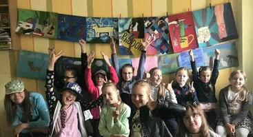Kūrybinė pavasario stovykla "Jaunasis dailininkas" 7-14m. vaikams 