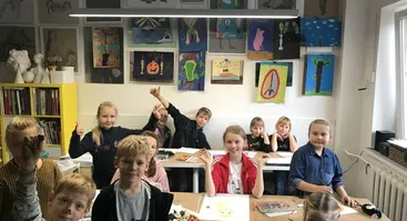 Kūrybinė pavasario stovykla "Jaunasis dailininkas" 7-14m. vaikams 