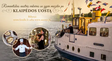 ROMANTIŠKAS AUSTRIŲ VAKARAS LAIVE FORELLE SU GYVA MUZIKA