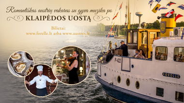 ROMANTIŠKAS AUSTRIŲ VAKARAS LAIVE FORELLE SU GYVA MUZIKA