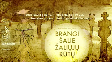 „Brangi šalie žaliųjų rūtų“ | Gedulo ir Vilties dienai 