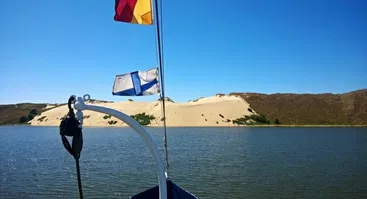 Dienos kruizas laivu Forelle  iš Klaipėdos į Juodkrantę ir iki mirusių kopų 