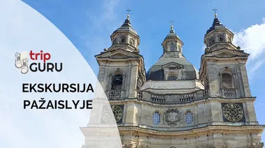 PAŽAISLIS. Ekskursija bažnyčioje ir vienuolyne.