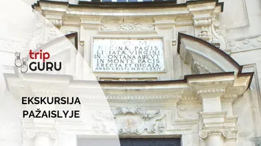 PAŽAISLIS. Ekskursija bažnyčioje ir vienuolyne.