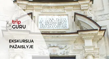 PAŽAISLIS. Ekskursija bažnyčioje ir vienuolyne.