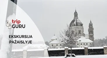 PAŽAISLIS. Ekskursija bažnyčioje ir vienuolyne.