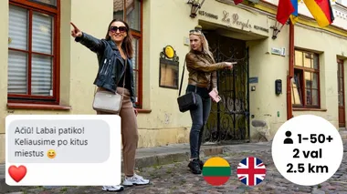 VYKSTA JUMS PATOGIU METU, SU GIDU. Orientacinė ekskursija VILNIAUS GETO GRINDINIU