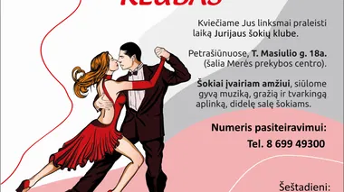 Šokiai kam 30 ir virš.