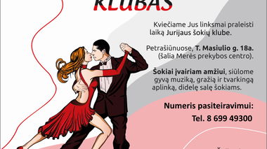 Šokiai kam 30 ir virš.