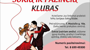 Šokiai kam 30 ir virš.