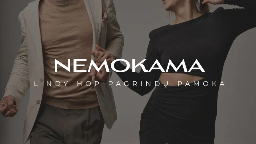 NEMOKAMA Lindy Hop Pagrindų Pamoka NEMOKAMA Lindy Hop Pagrindų Pamoka