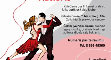Šokiai kam 30 metų ir virš.