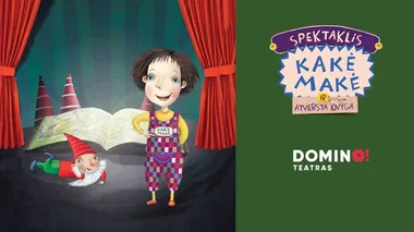 Spektaklis vaikams „Kakė Makė ir atversta knyga“