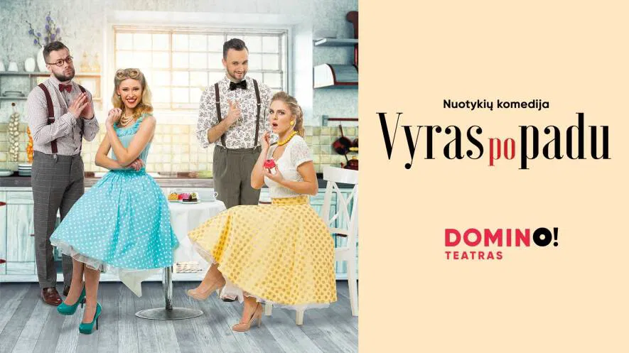 Nuotykių komedija „Vyras po padu“ Nuotykių komedija „Vyras po padu“