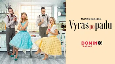 Nuotykių komedija „Vyras po padu“ 