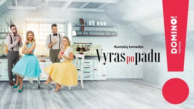 Nuotykių komedija „Vyras po padu“ 