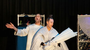Teatrinė instaliacija "Muilo opera: Burbuliuko meilė" 