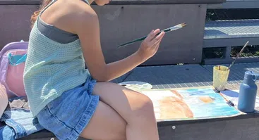 Kūrybinė vasaros stovykla "Jaunasis dailininkas" 7-14m. vaikams