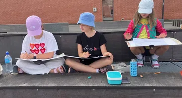 Kūrybinė vasaros stovykla "Jaunasis dailininkas" 7-14m. vaikams