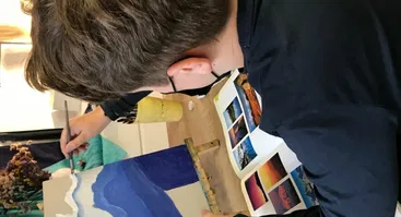 Kūrybinė vasaros stovykla "Jaunasis dailininkas" 7-14m. vaikams
