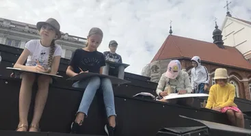 Kūrybinė vasaros stovykla "Jaunasis dailininkas" 7-14m. vaikams