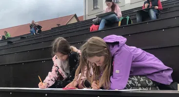 Kūrybinė vasaros stovykla "Jaunasis dailininkas" 7-14m. vaikams
