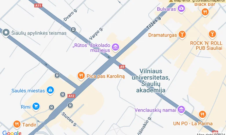 JAGO vairavimo mokykla žemėlapis