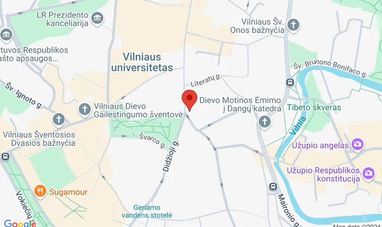 Marijos ir Jurgio Šlapelių namas-muziejus žemėlapis