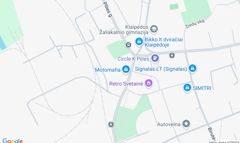 Atvios jaunimo erdvės žemėlapis