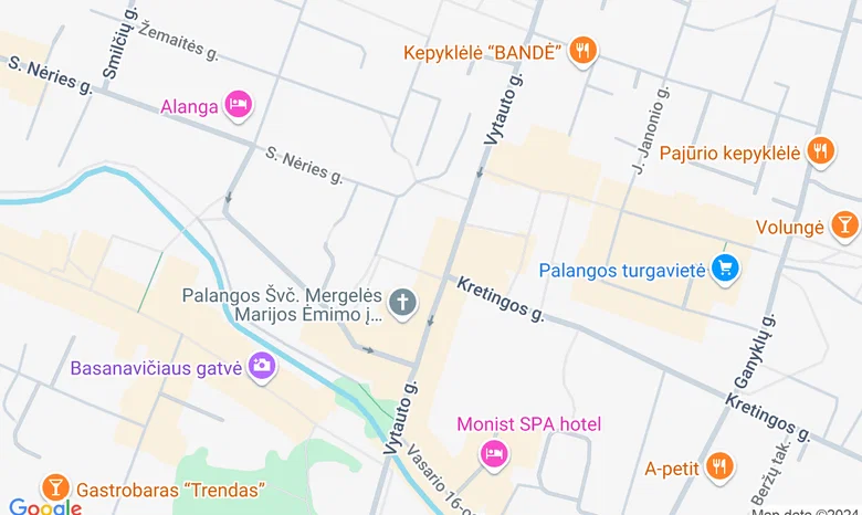 Šventosios aikštė žemėlapis