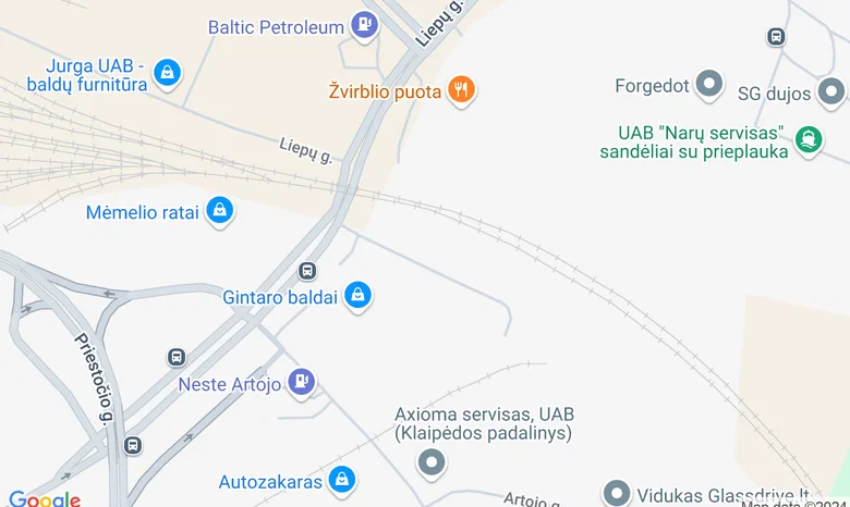 Klaipėdos karilionas žemėlapis