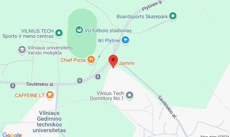 Baltijos technologijų institutas žemėlapis