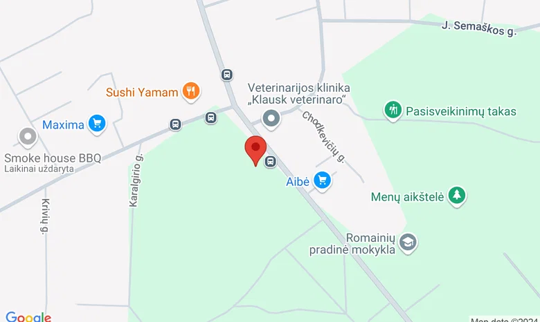 Romainių atokvėpio (vaikų žaidimų ir sporto) aikštelė žemėlapis