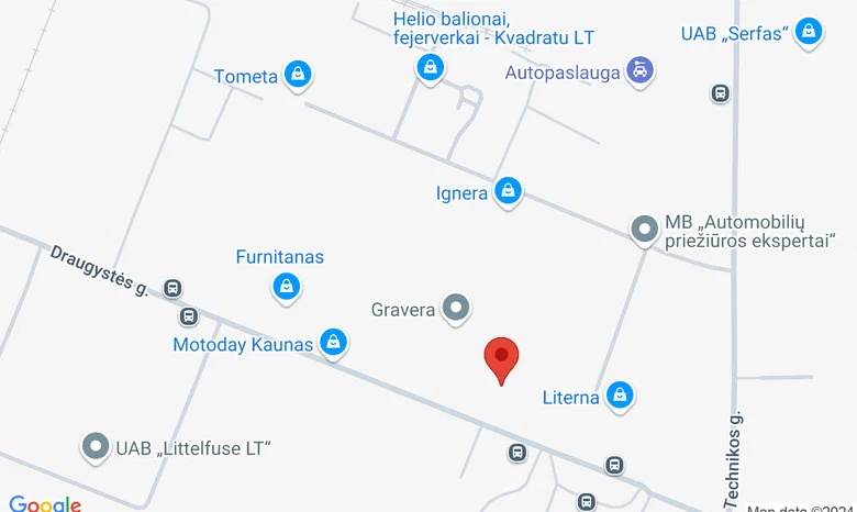 Radijas TAU 102.9 fm žemėlapis