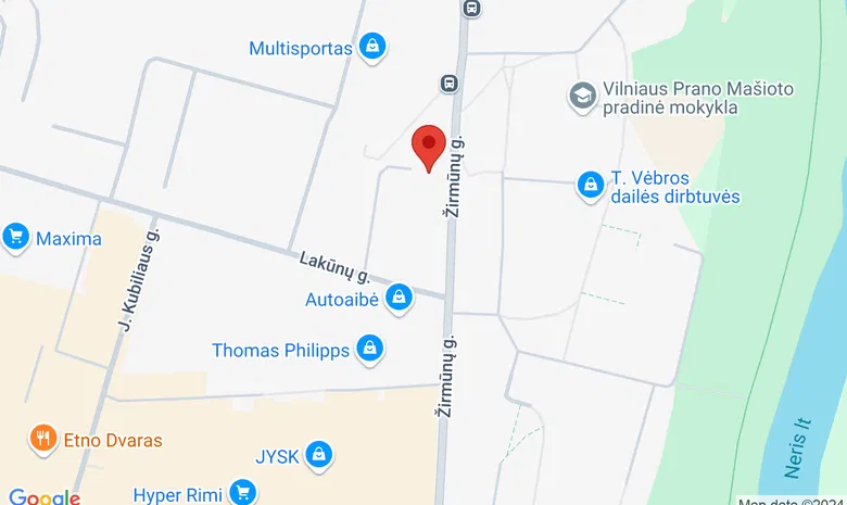 3 PUB žemėlapis